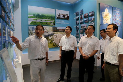 浙江省金華市委常委 組織部長余杰調(diào)研寧波材料所